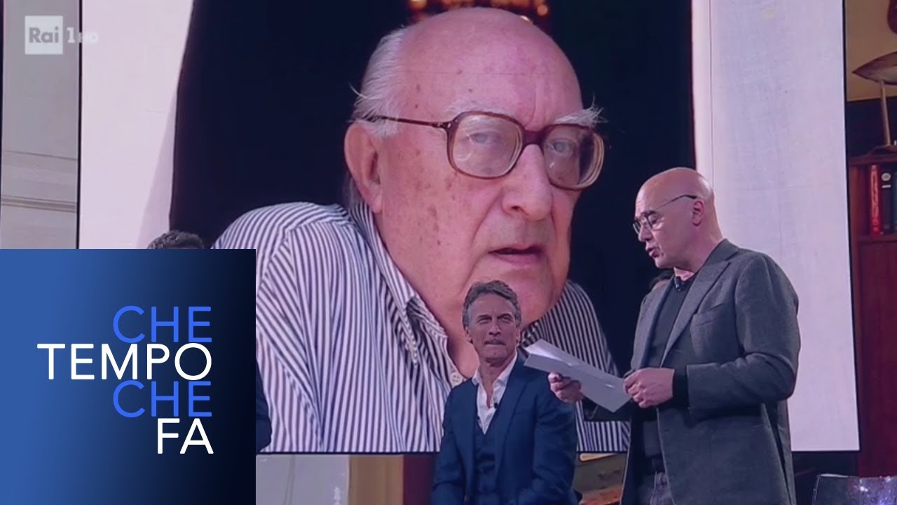 Luca Zingaretti legge la lettera di ringraziamento di Andrea Camilleri - Che tempo che fa 10/02/2019