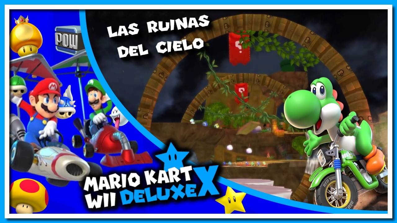 ¡Más Pistas Divertidísimas! |🏁Mario Kart Wii DELUXE🏎️| Copa Flor (SW2)