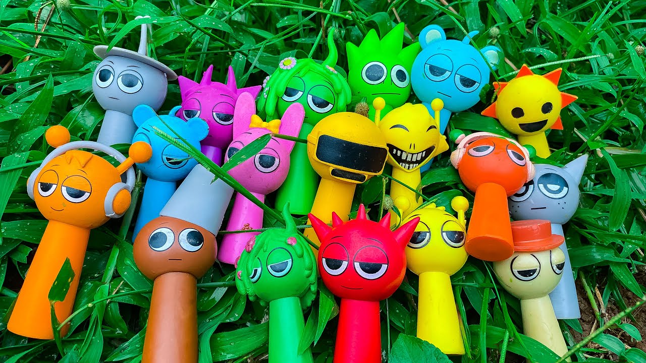 HUNTING INCREDIBOX SPRUNKI | CLUKR | OREN | PINKI | SIMON | JEVIN | SKY | VINERIA | FUN BOT | DURPLE