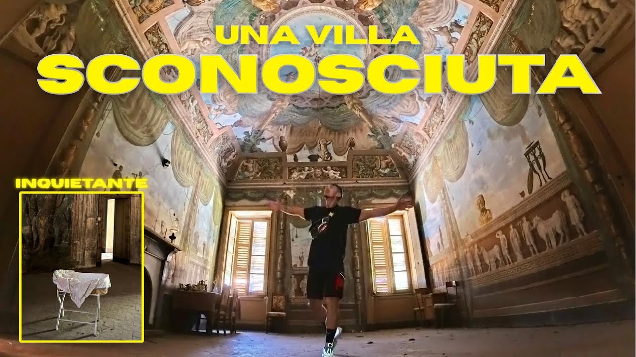 UNA VILLA SCONOSCIUTA e SEGRETA!