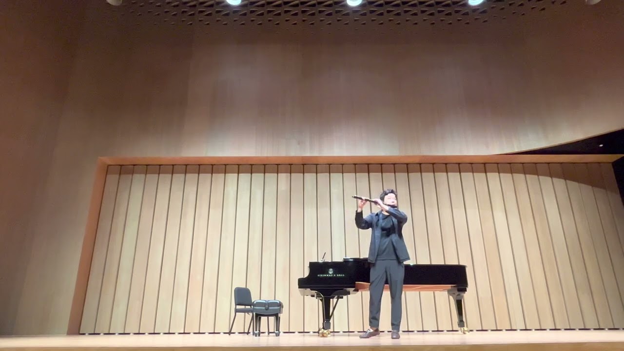 Johann Sebastian Bach, Partita in a minor BWV 1013 for Flute Solo