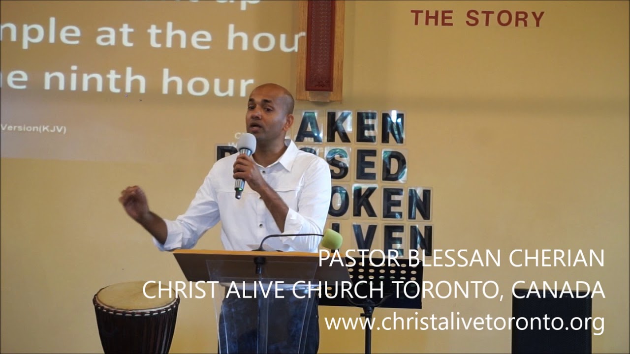 Christ Alive Church Toronto, Blessan Cherian