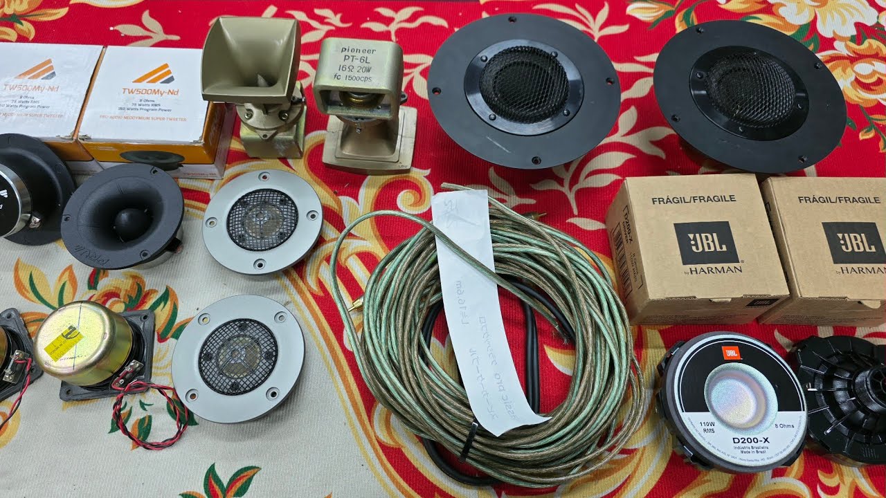 Super treble còi gang còn hộp Pioneer PT-6L trung kèn jbl victor dây loa av classic pro 