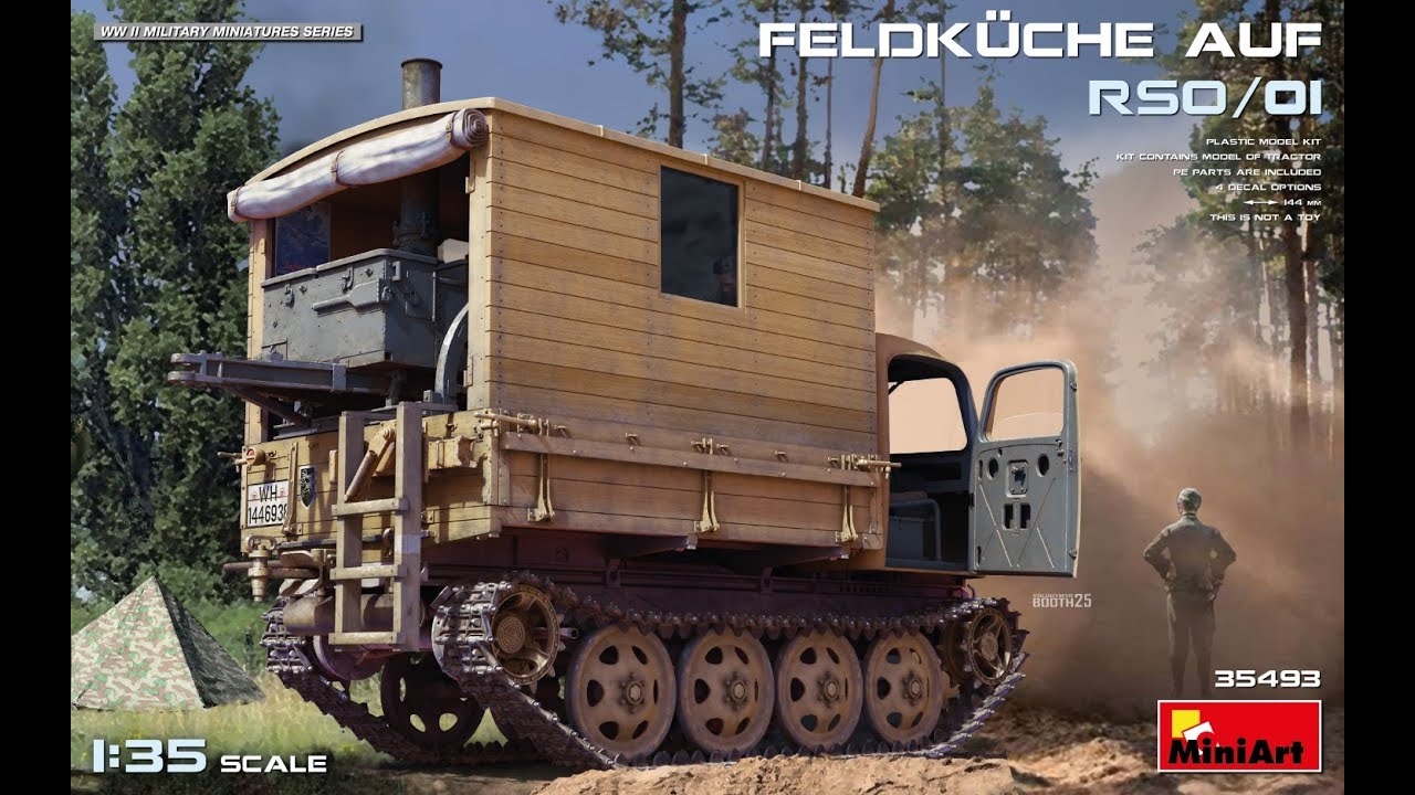 RSO + Field Kitchen? MiniArt's Wildest Yet!