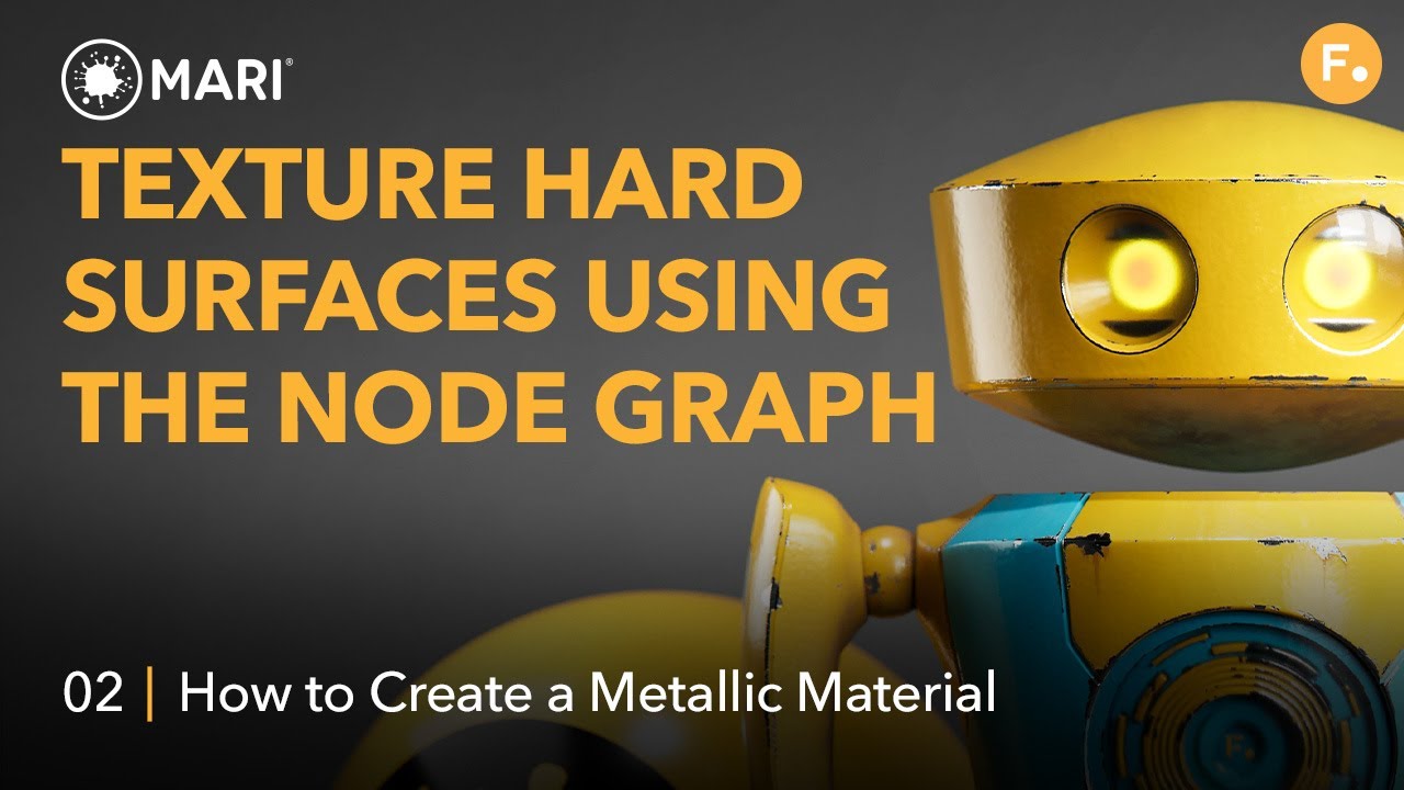 Texture Hard Surfaces Using Mari's Node Graph | 2: How to Create a Metallic Material