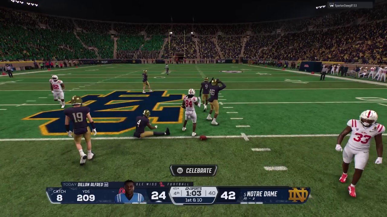 CFB26 Ole Miss vs Notre Dame