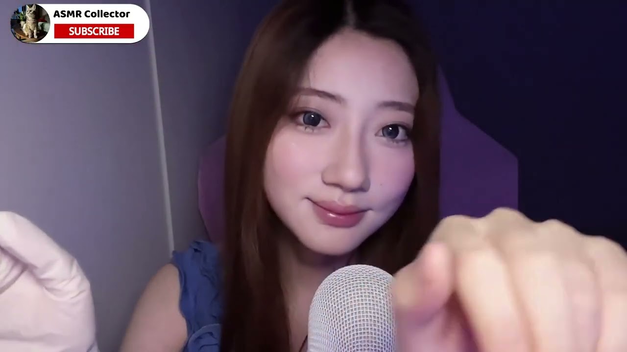 ASMR｜Can't sleep? I'll help you. Light gesture trigger | Whisper | Super close kiss...