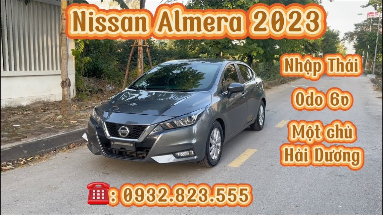 Nissan Almera 2023 nhập Thái #nissan #nissanalmera 