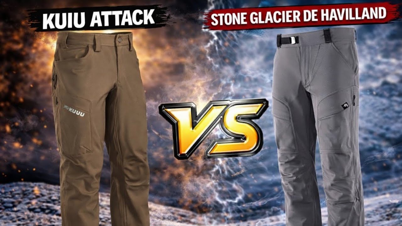 KUIU Attack vs Stone Glacier De Havilland | Which Pants Dominate the Backcountry?