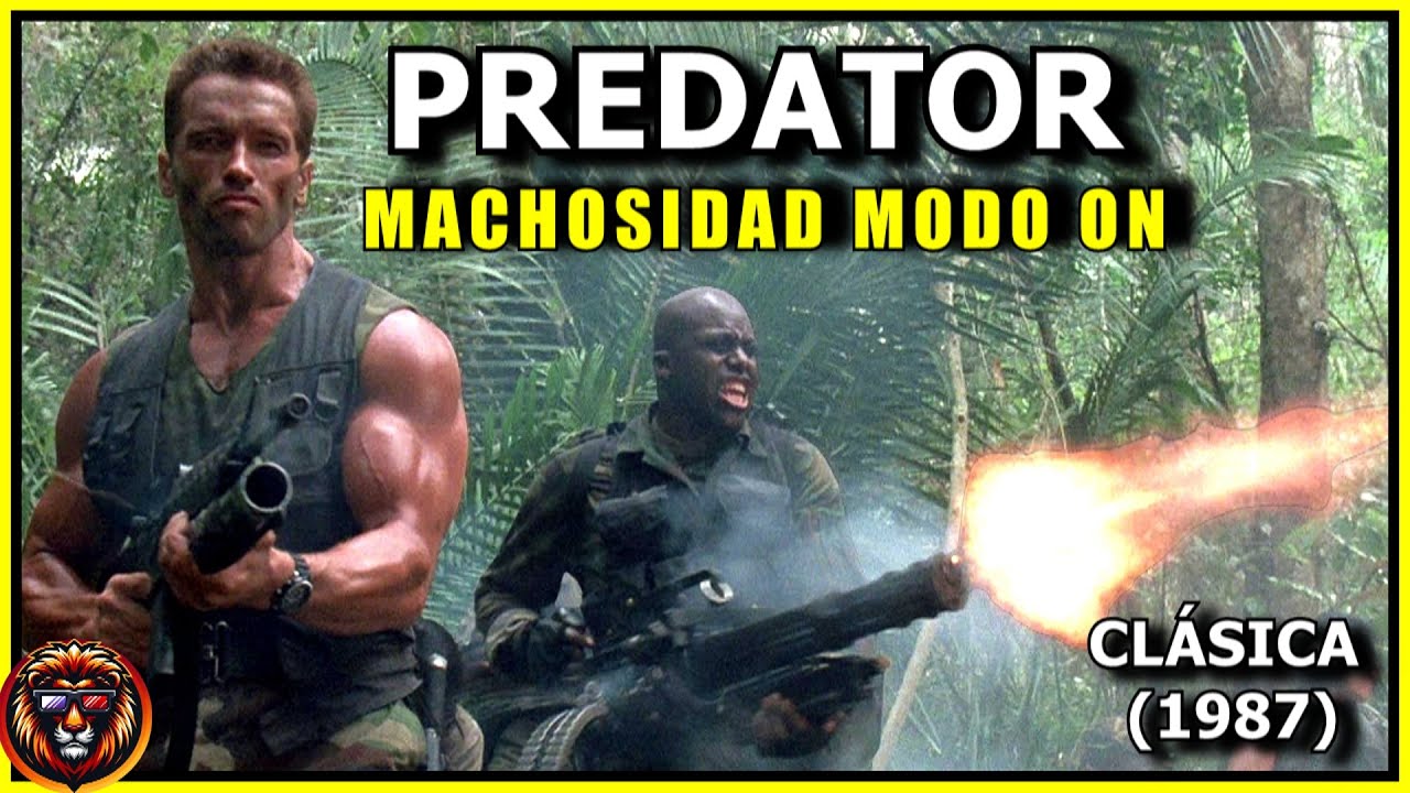 PREDATOR (1987)💥Schwarzenegger: ¡Demasiado MACHO para un Depredador!