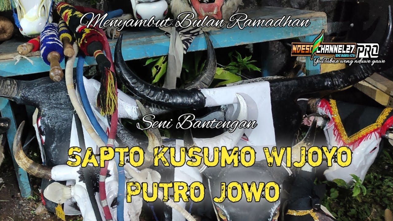 Seni Bantengan ❗❗ Putro Jowo||Sapto Kusumo Wijoyo live princi 2023