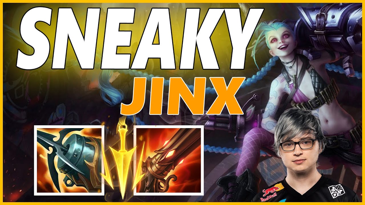 ⚡SNEAKY JINX ADC GAMEPLAY⚡SEASON 12 LEAGUE OF LEGENDS