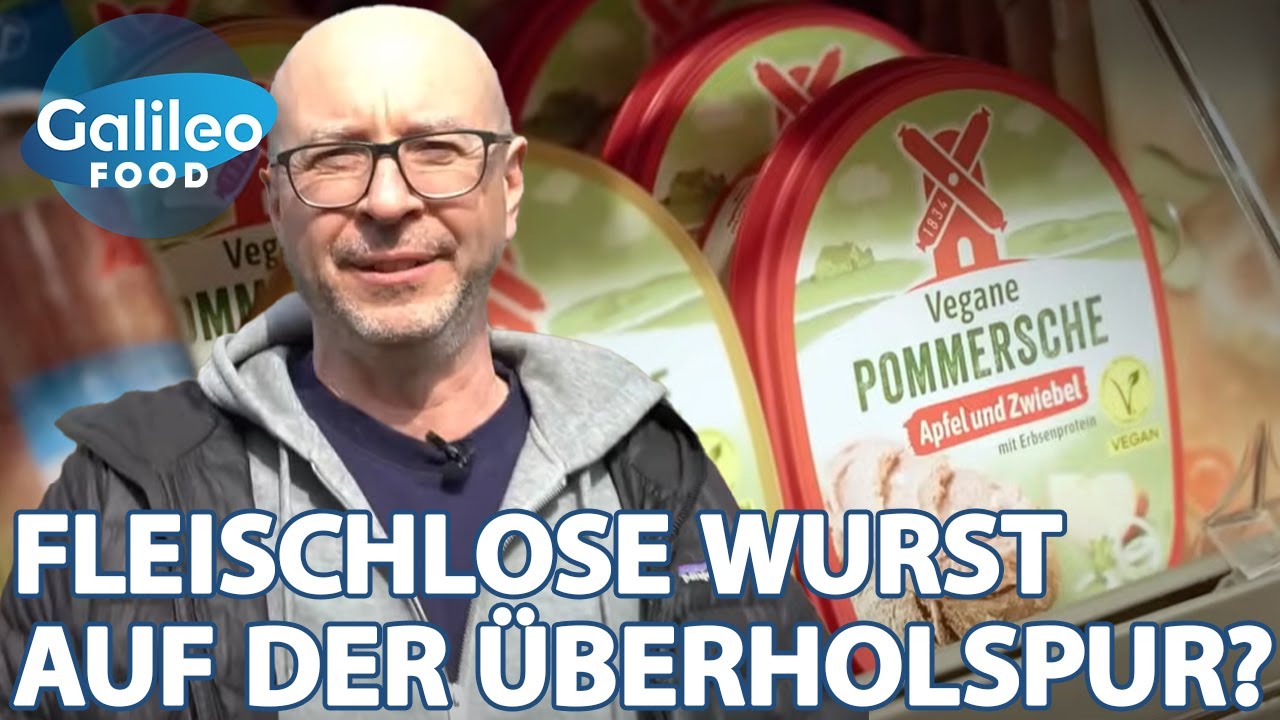 Wurst-Gigant setzt voll auf VEGGIE🌱 Ein GENIALER Schachzug? | Galileo Food