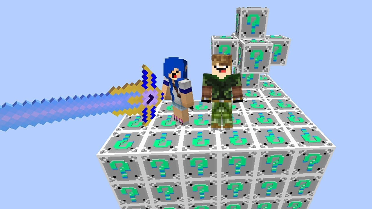 ESSA ILHA ESTÁ INVISÍVEL l ILHA LUCKY BLOCK INVISÍVEL