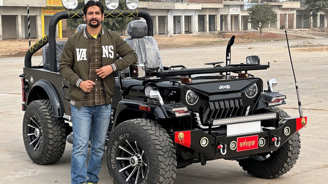 Banka Bihar se Adv Manish kumar Модифицированный джип производства Rajesh Jain Motor 9035785000