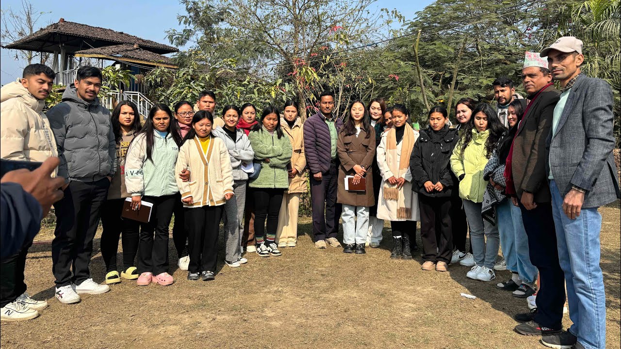 Chitwan tharu homestay  second last part of tour2080 B.A