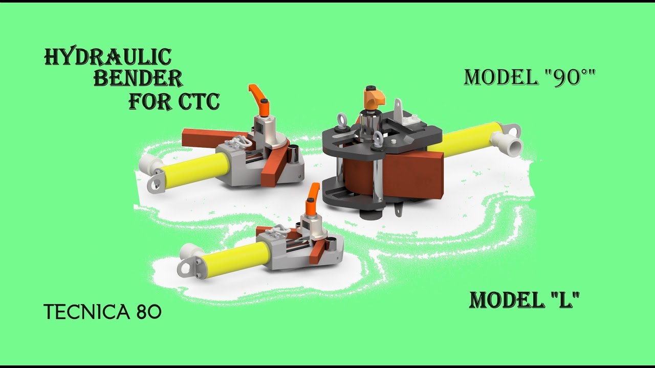 Hydraulic Benders for CTC, Model L (90°)