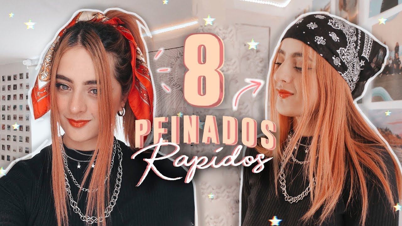 8 PEINADOS VIRALES Vintage Rápidos y fáciles