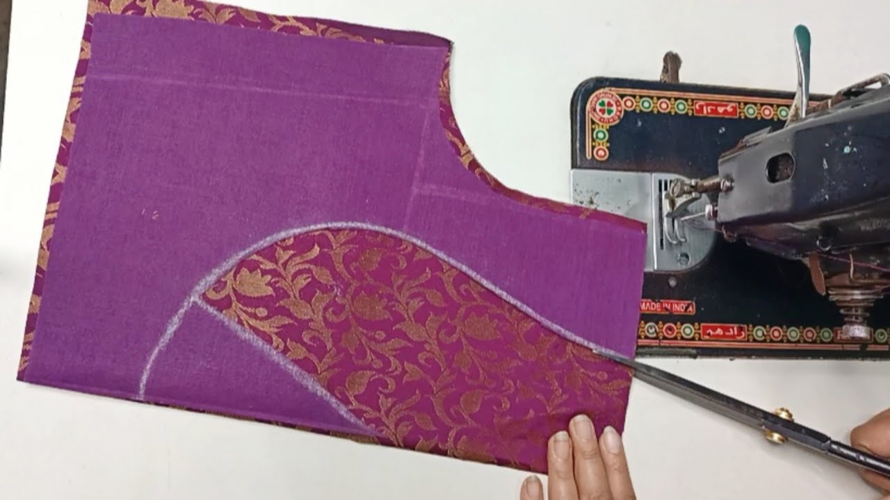 Designer Blouse Neck Design ||Blouse|| Cutting and Stitching Blouse Back Ne