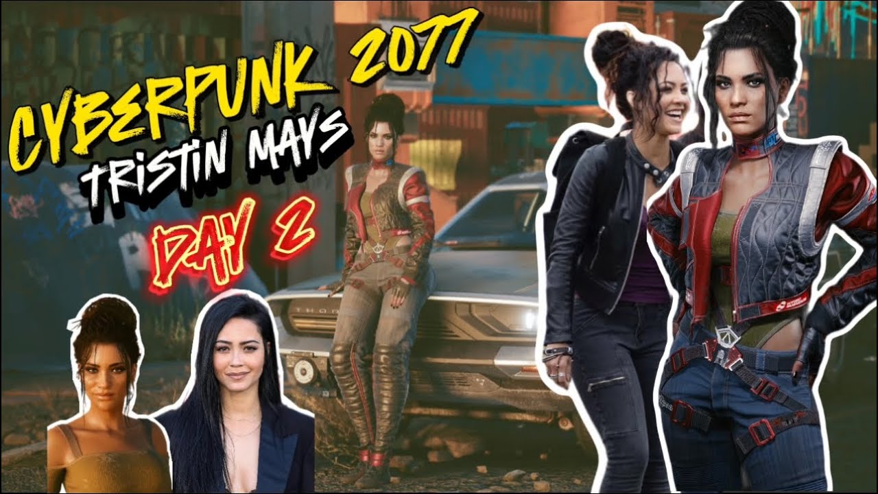 Tristin Mays plays Cyberpunk 2077!  DAY 2 (Live on Twitch)