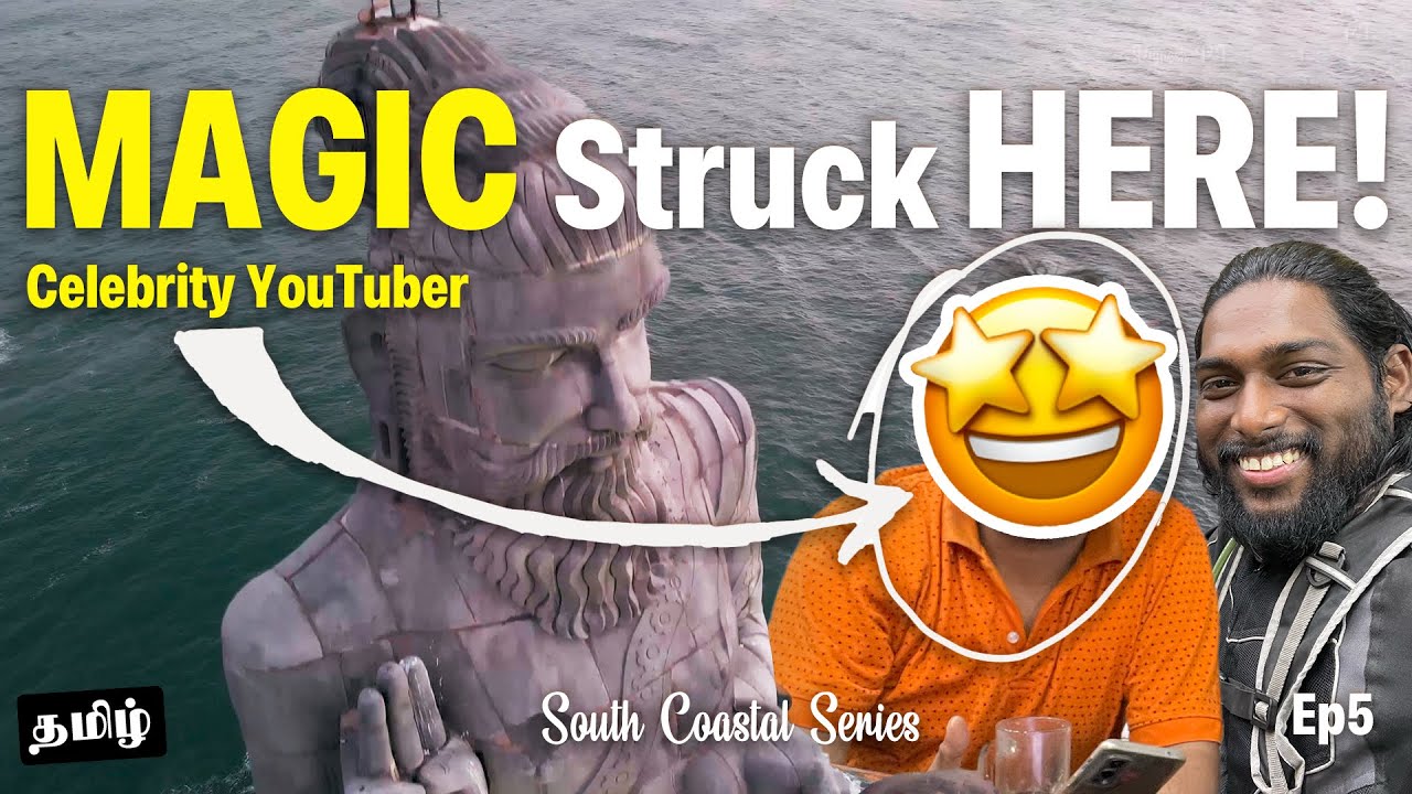 How it felt to meet a Celebrity! Tiger 800 at Kanyakumari | ft @XTREMEMOTOADVENTURE | Ep5 @VigneshPT