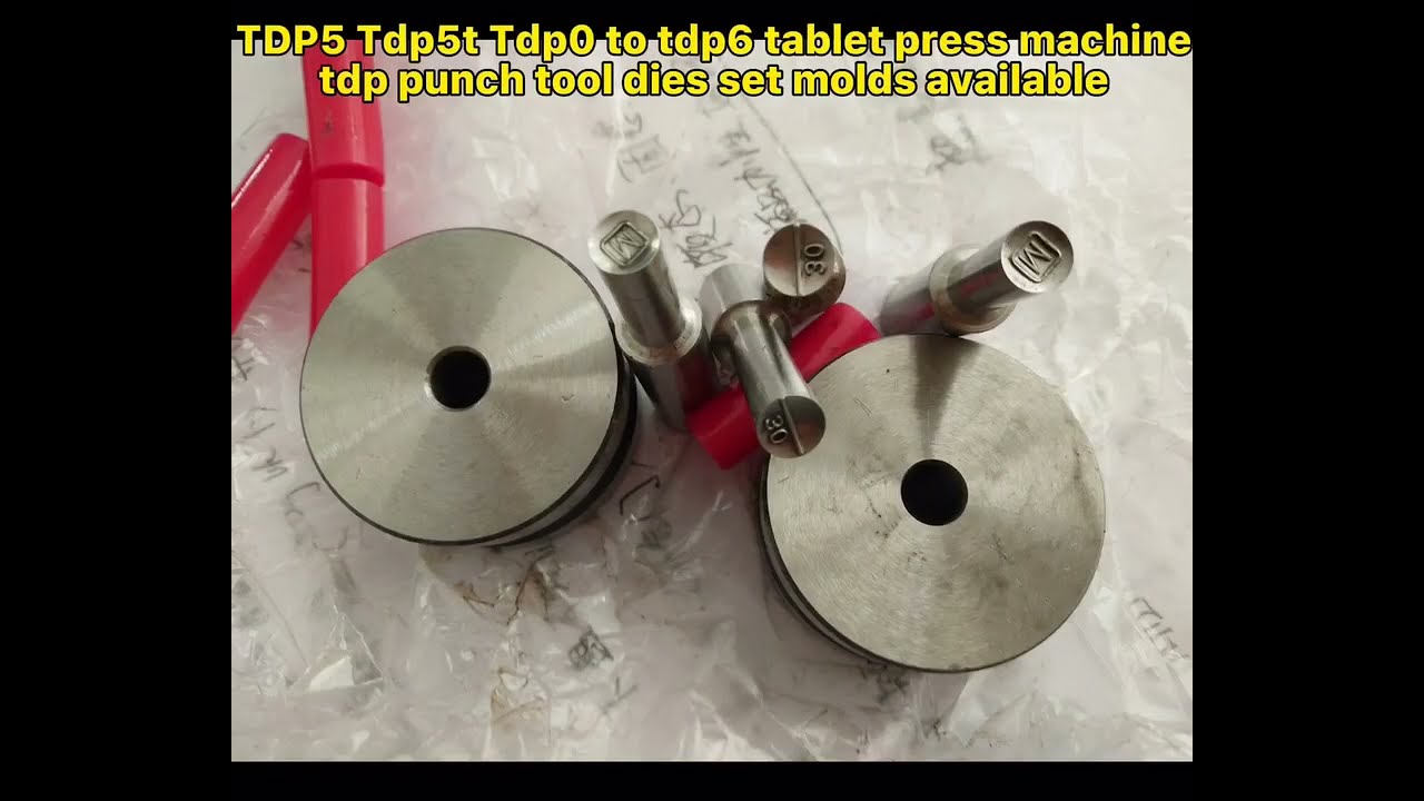 tdp5 tdp5t tdp6 machinery single punch pill tablet press machine customized m30 tdp die set molds