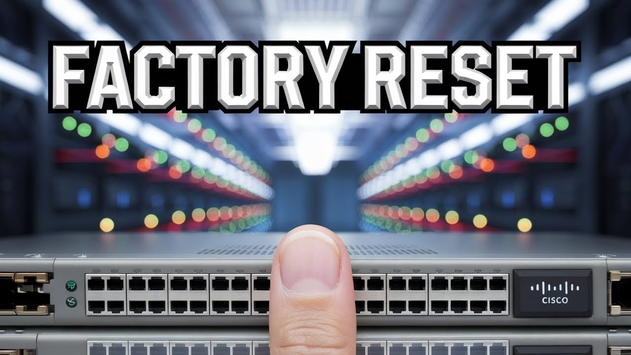 Как восстановить заводские настройки коммутатора Cisco &mdash; пошаговое руководство