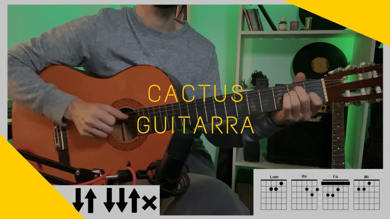 GUITARRA | Cactus - Gustavo Cerati ( cover/tutorial) Martin Lopez