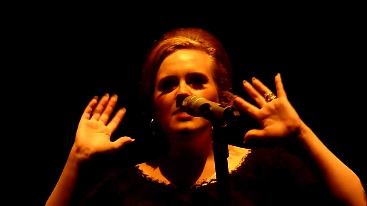 Adele - I Can't Make You Love Me + banter @ Hammersmith Apollo 20th Sept
