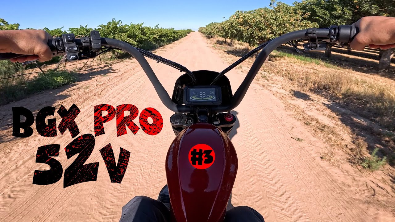 BigNiu BGX Pro 52V Off-Road Test – New Suspension Upgrade in Action!