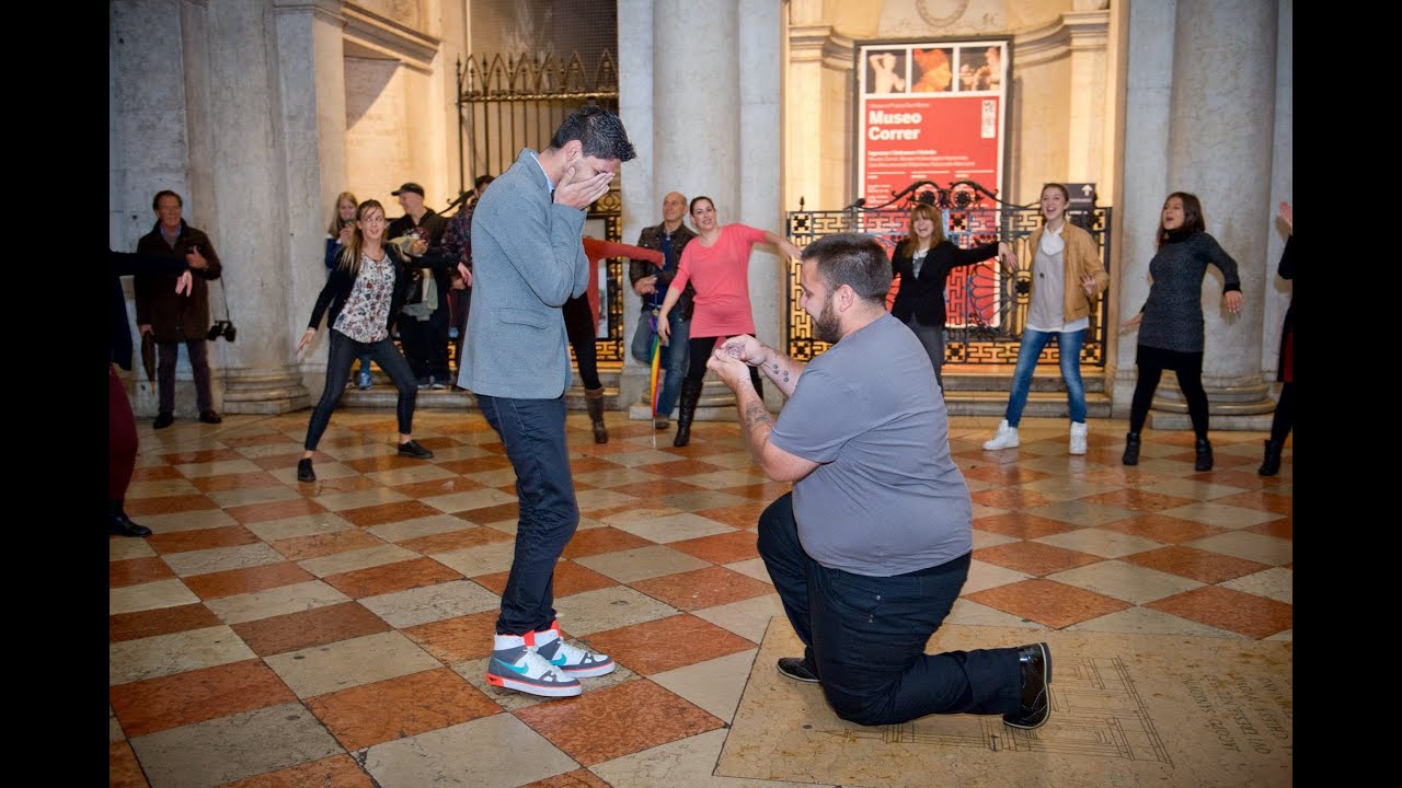 YONI & EILAY Gay Wedding Proposal in Venice