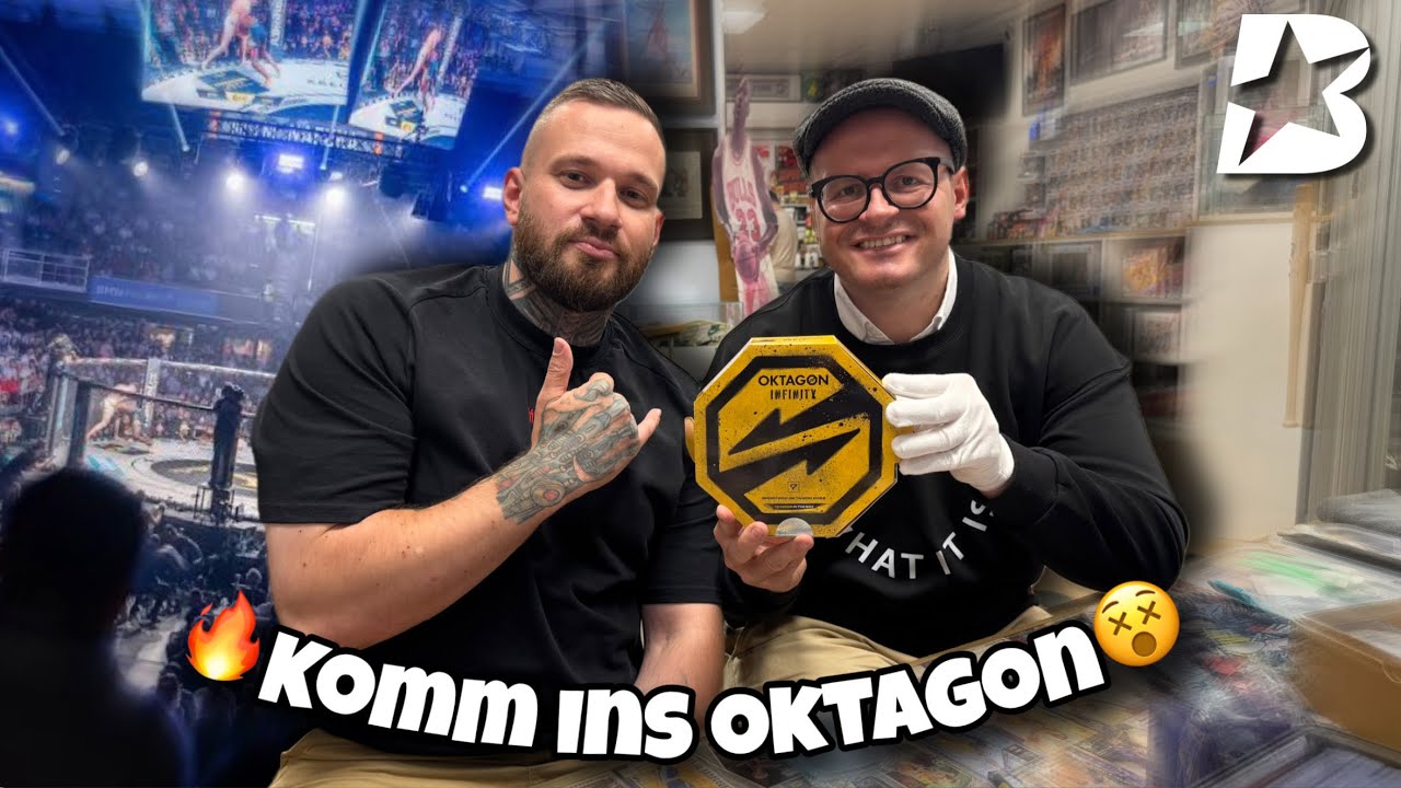 MMA Oktagon Infinity Box Break🔥 ein Blick auf die Sportzoo Trading Cards im B-Brothers Store 💪🏼👀🤯