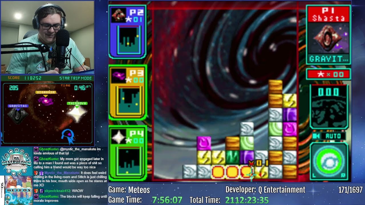 DS Destruction 171/1697: Meteos FINALE (12/12 Endings!!!)
