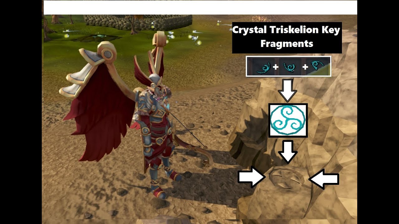 RuneScape: Crystal Triskelion Fragments, Key and where to use it