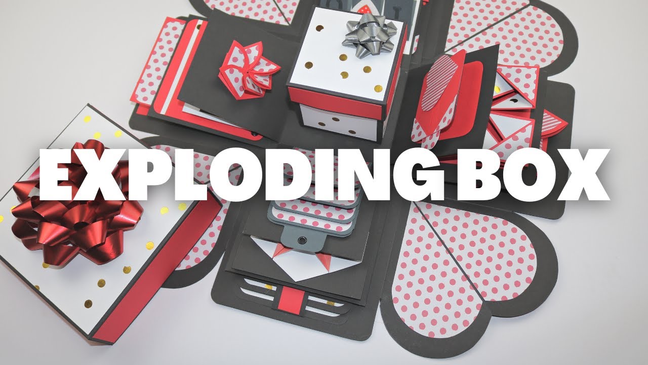 EXPLODING BOX - SCRAPBOOK IDEAS