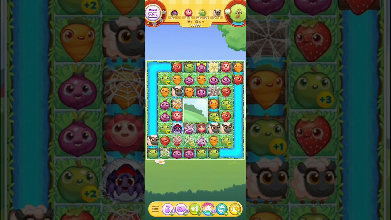 Farm Heroes Saga Gameplay Level 1770-1771