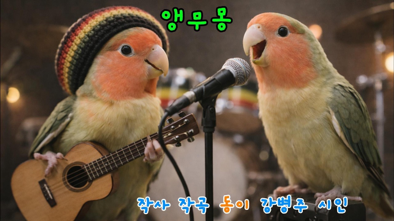 사랑앵무처럼 살아도 괜찮아 | 앵무몽 별거 있나 | 동이 강병주 시인