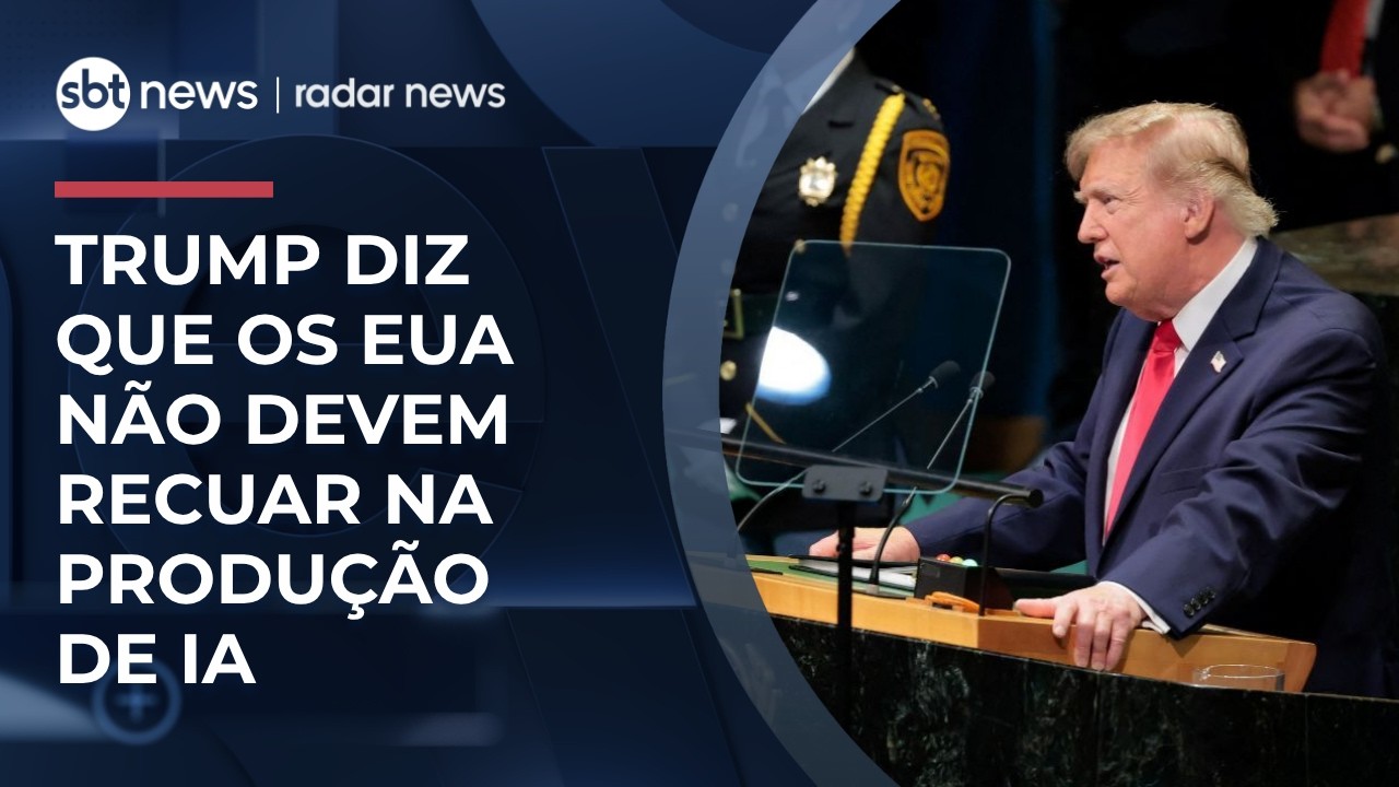 Trump diz que vai trocar o nome de Intelig&ecirc;ncia Artificial para 'Super Intelig&ecirc;ncia' | #RadarNews