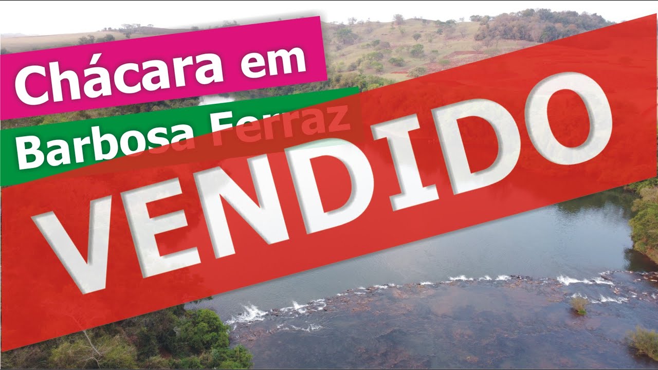 CHÁCARA EM BARBOSA FERRAZ 🎣 | Distrito de Pocinho
