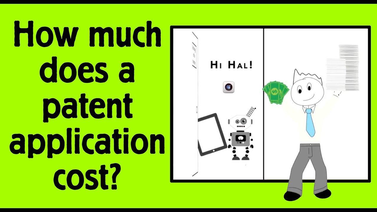 How much does a patent application cost?