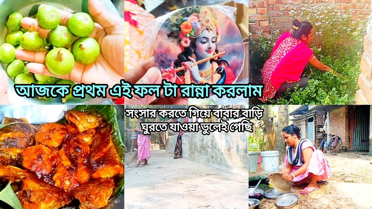 সংসার করতে এসে সব ইচ্ছে ত্যাগ করেছি😔 বিয়ের পর পুরো চেঞ্জ 😲#dailyvlog 