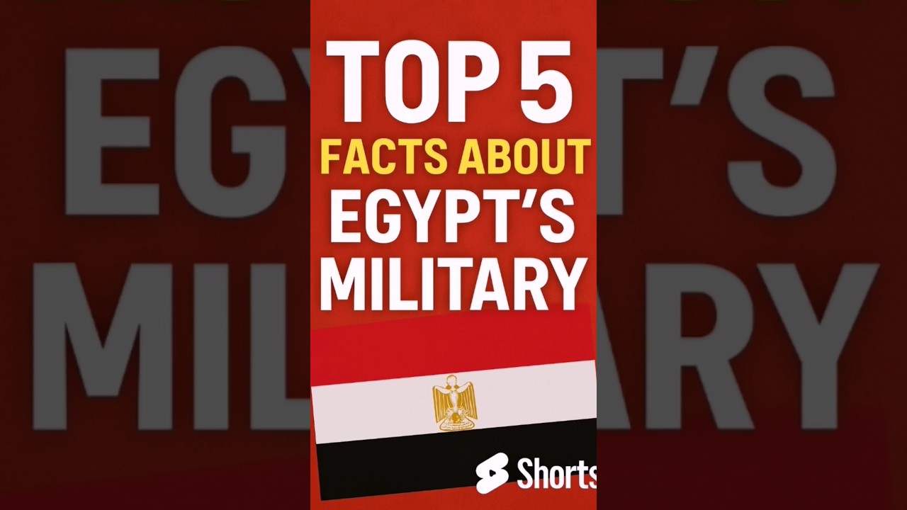 "Top 5 Shocking Facts About Egypt’s Military 🇪🇬💥" 