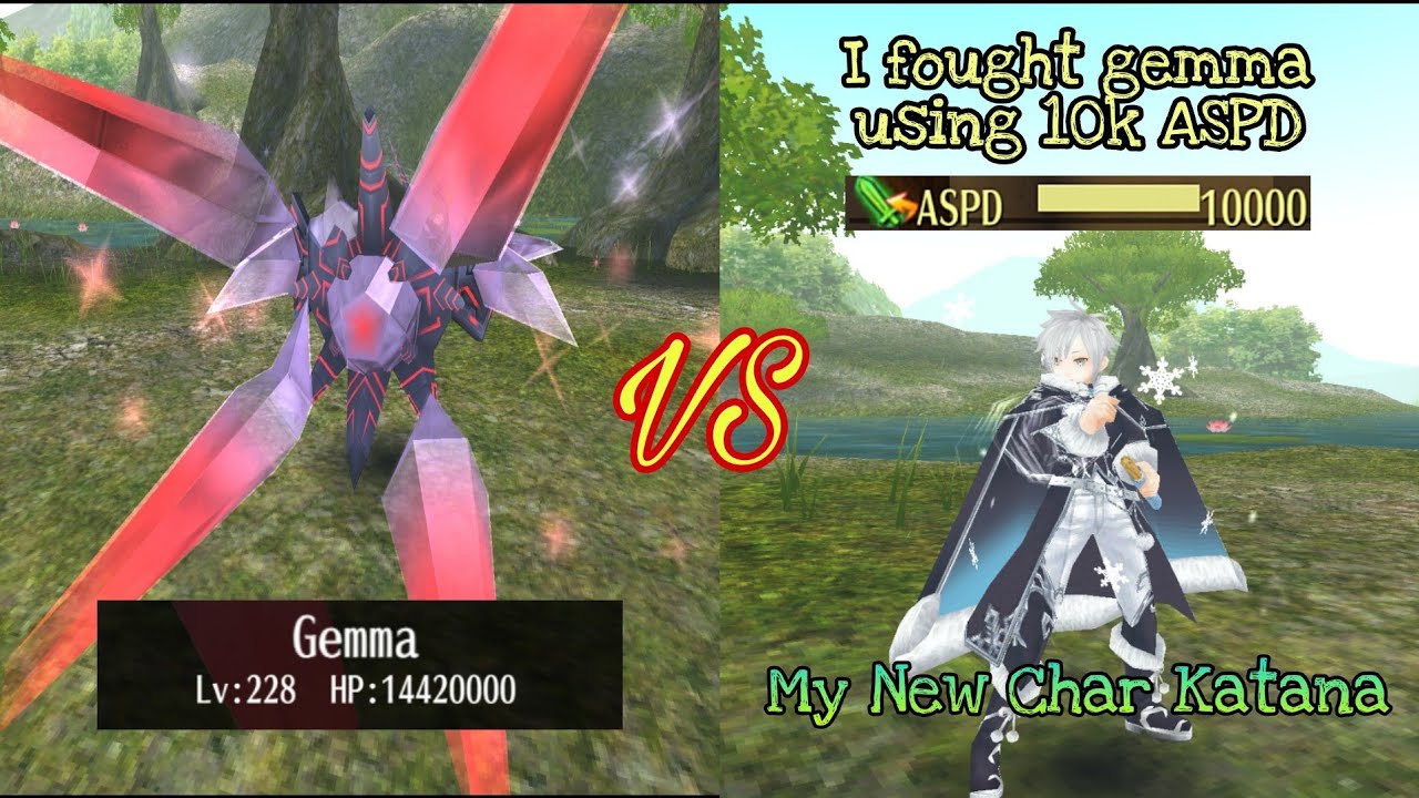 Toram Online - Solo VS Gemma Nightmare (Katana) | New Boss Update