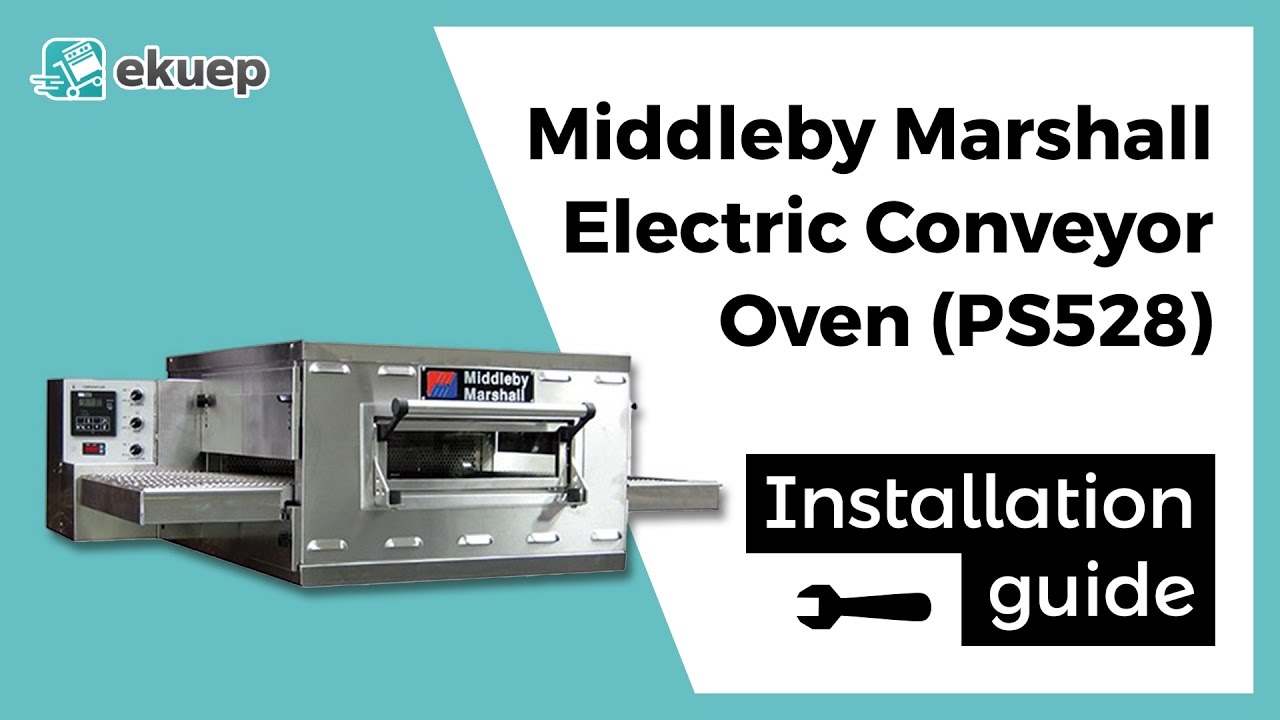 Save time and money with the Installation guide for Middleby Marshall electric conveyor oven (PS528)