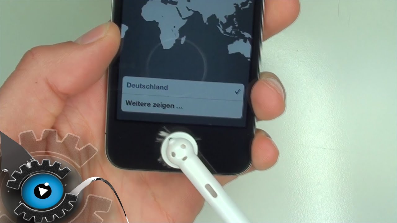 iPhone 4/4S Home Button Fix Reparieren OHNE ERSATZTEIL [Deutsch/German][HD]