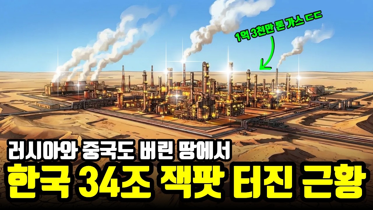 러시아도 중국도 포기하고 도망친 죽음의 땅, 한국이 들어가 34조 잭팟 터뜨릴 수 있었던 소름 돋는 이유