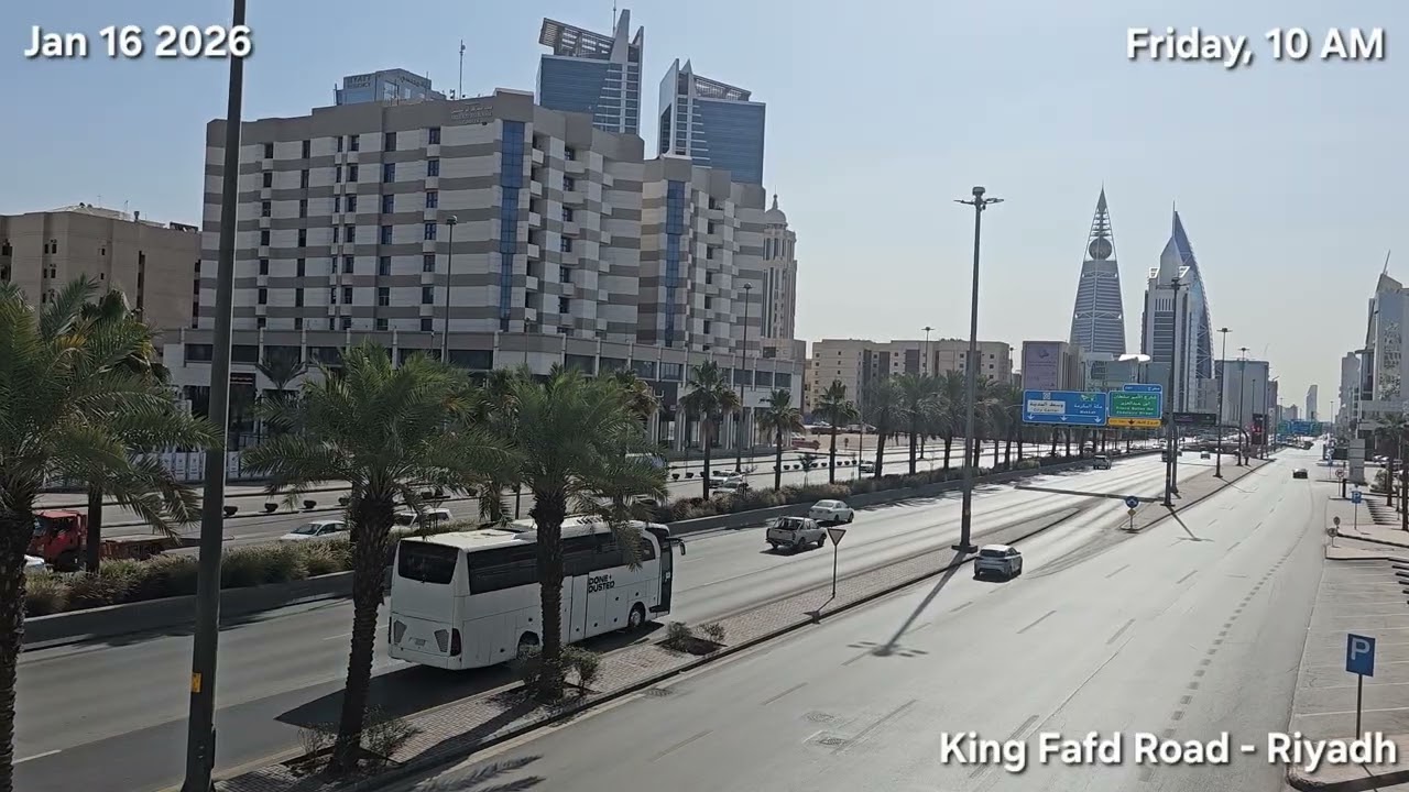 Friday Morning - King Fahd Road - Riyadh