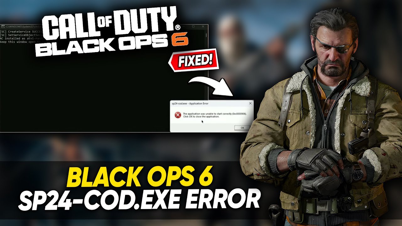 Call of Duty Black Ops 6 sp24-cod.exe Error FIXED 🔧 | 