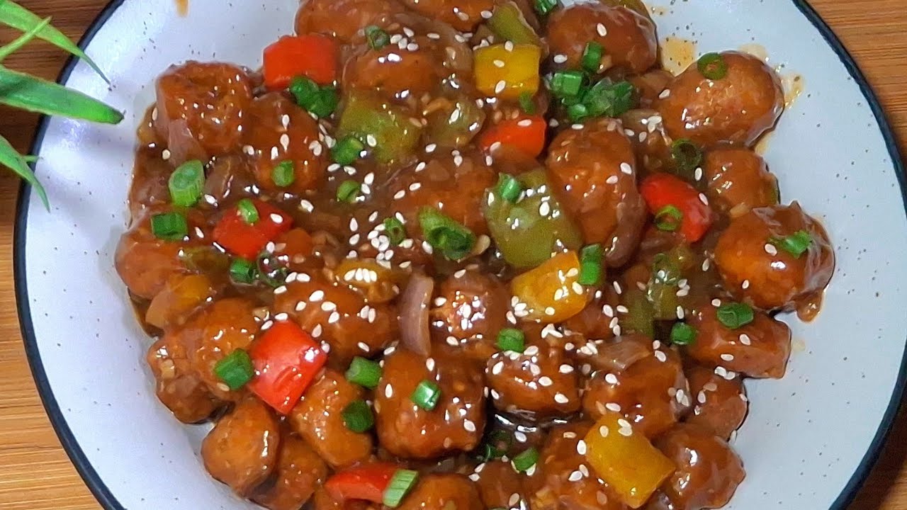 सोया चिली बनाएं घर पर बहुत आसान तरीके से | Soya Chili Manchurian Recipe | High Protein  Snacks |