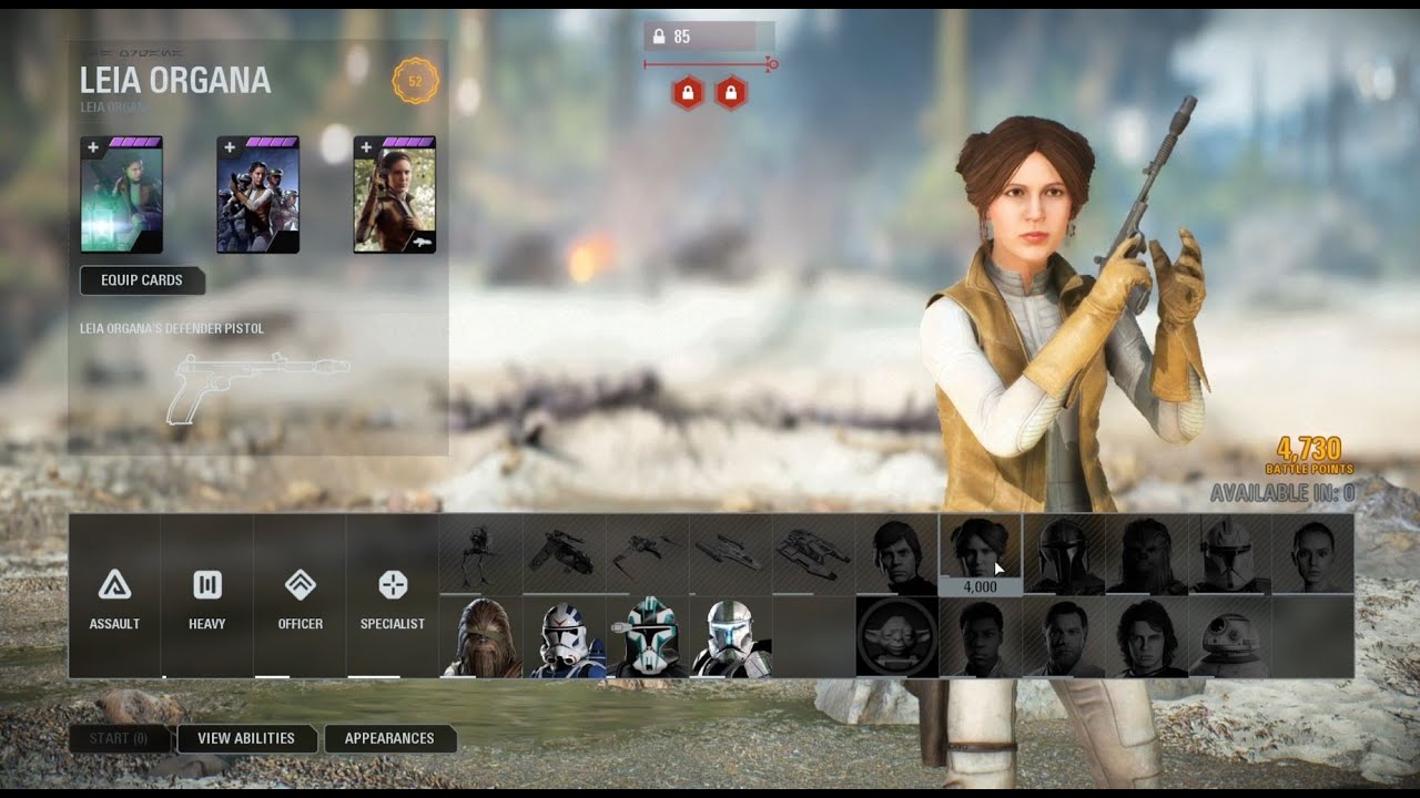 LEIA ORGANNA DEFENDS KASHYYYK | Galactic Assault - Star Wars Battlefront II